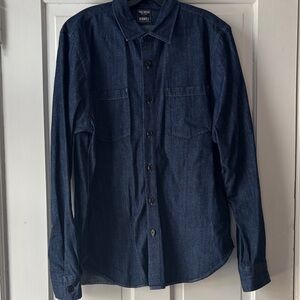 Todd Snyder Denim Shirt Sz L